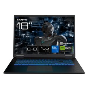 Gigabyte Gaming A18 Pro DXJ | 18″ QHD 165Hz IPS | Intel Core 7 240H | 32GB RAM | 1TB SSD | RTX 5070 Ti | Windows 11 Home | Gaming Prenosnik