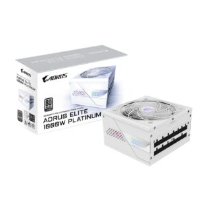 GIGABYTE AORUS ELITE AE1000PM PG5 1000W | 80+ Platinum | Bela | Napajalnik