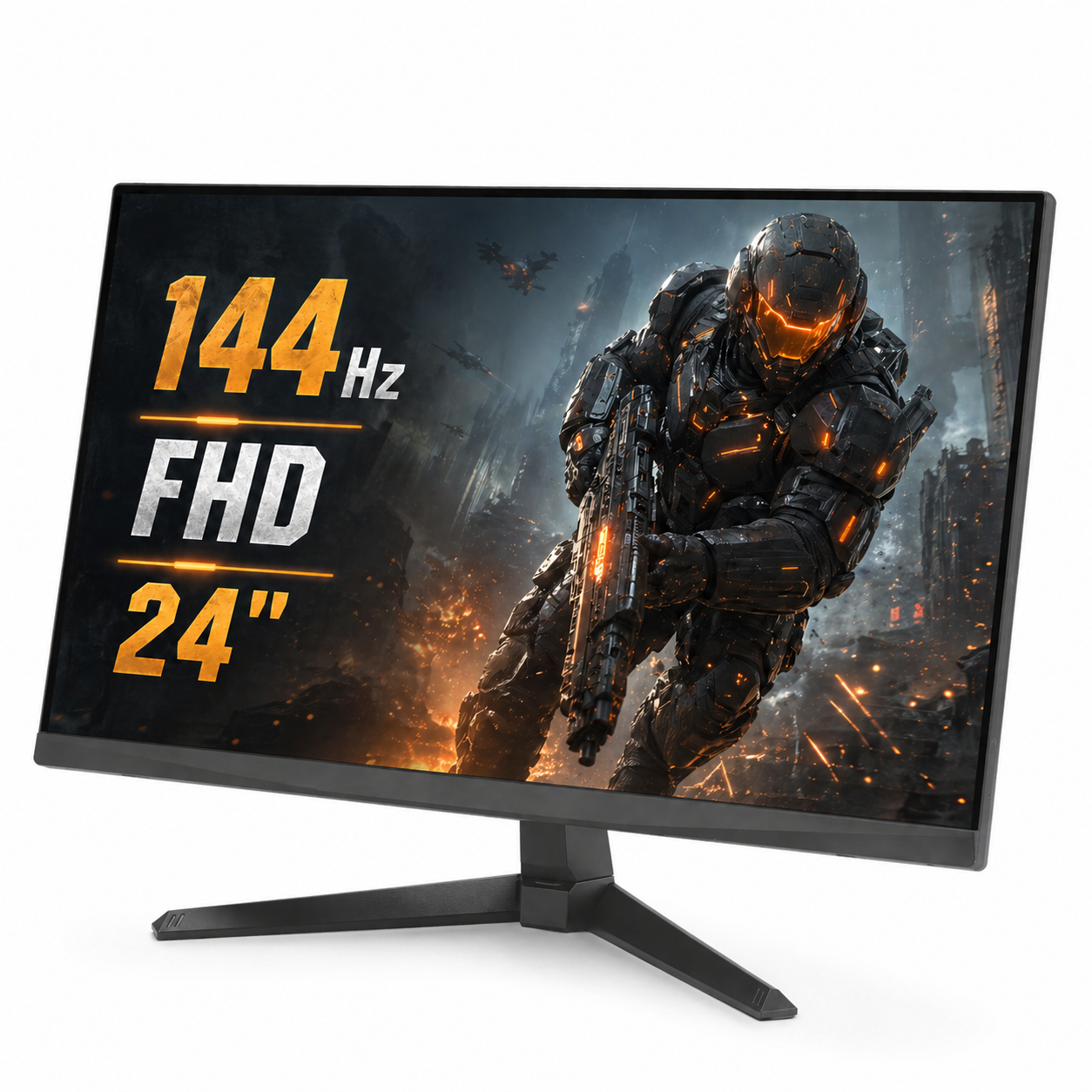 Komponentko gaming core rtx 3050 | r5 5500 | 16 gb ram 1 tb nvme | 24" 144hz fhd monitor | kompo gear tipkovnica miška in podloga | gaming komplet 5 Gaming monitor komponentko 144hz fhd 24inch