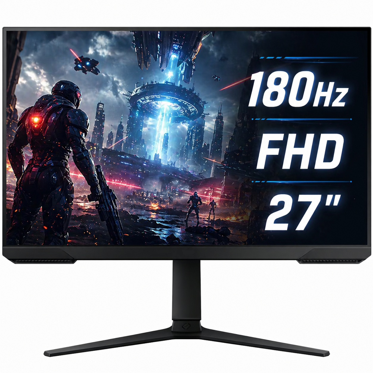 Komponentko gaming core rtx 5060 ti | r7 5800x | 16 gb ram 1 tb nvme | 27" fhd 180hz monitor | kompo gear tipkovnica miška in podloga | gaming komplet 6 Generični monitor 27inch 180hz fhd