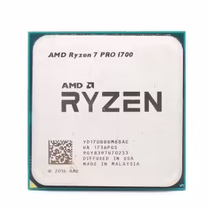 AMD Ryzen 7 1700 | 8 Jeder 16 Niti | 3,0–3,7 GHz | AM4 | 65 W | Procesor