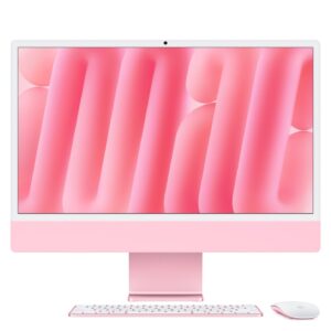 Apple iMac M4 24-Inch | Retina 4.5K | 10-Core CPU 10-Core GPU | 16GB | 512GB SSD | Pink | All-In-One Računalnik