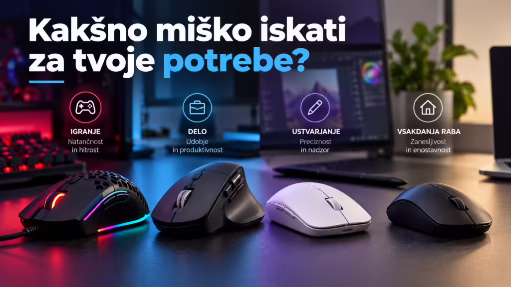 Kako izbrati pravo računalniško miško? | vodič za pravo miško