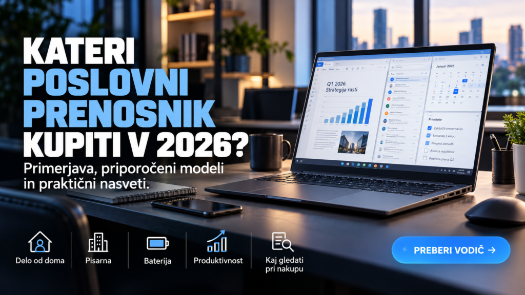 Kateri službeni prenosnik kupiti 2026?