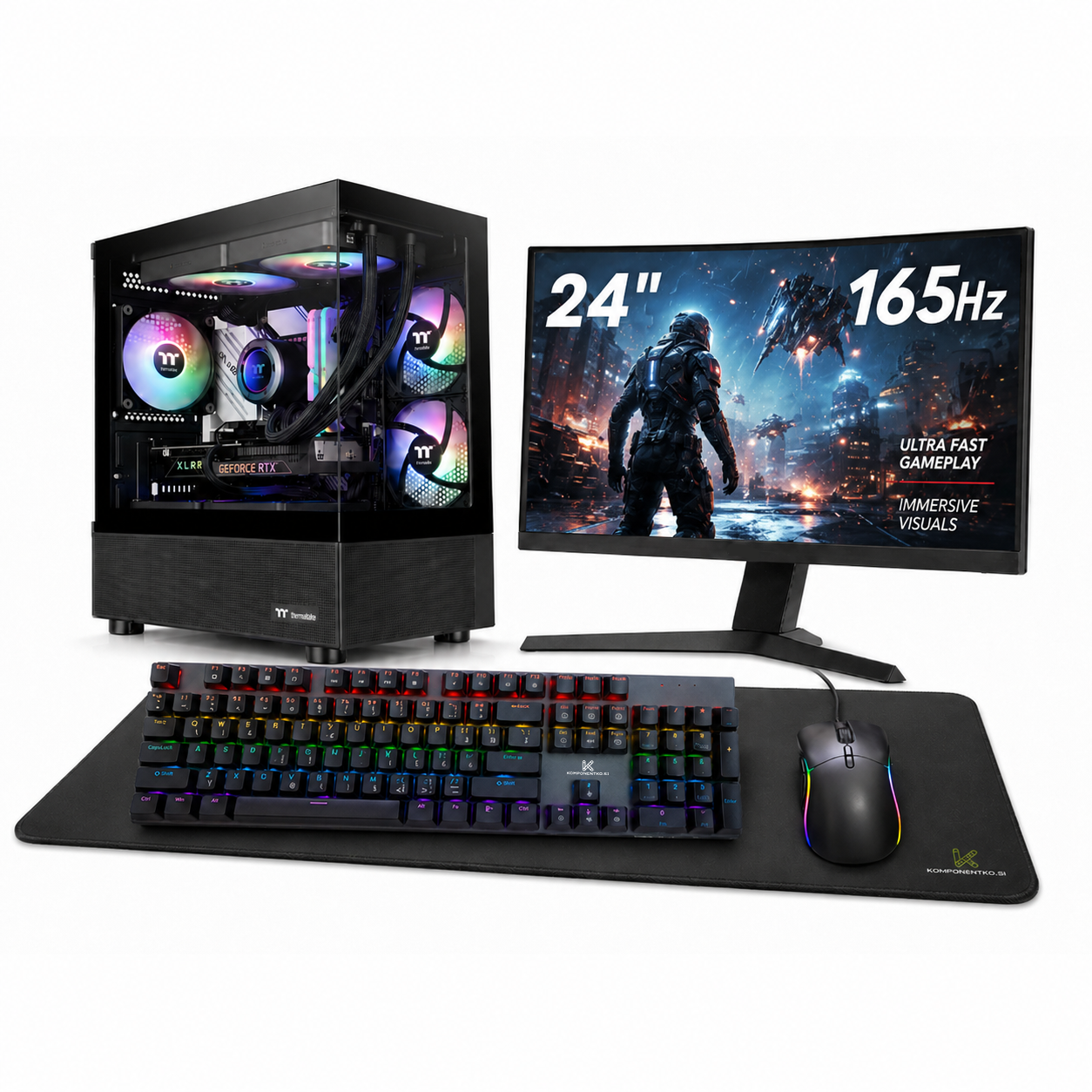 Gaming Računalniški Komplet Budget