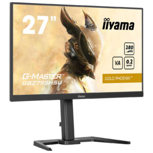 IIYAMA G-Master GB2795HSU-B1 Gold Phoenix | 27 Palcev | Full HD 280Hz | 0.2ms MPRT | FreeSync Premium | HDMI DP USB | Gaming Monitor