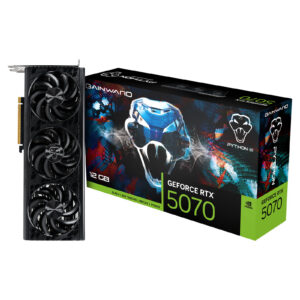 Gainward RTX 5070 Python III 12GB | GDDR7 | 3 Ventilatorji | Zmogljiva Grafična Kartica