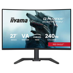 Iiyama G-Master GCB2784HSU-B1 | 27" FHD VA Ukrivljen 1500R | 240Hz 0,7ms FreeSync Premium HDR | Gaming Monitor