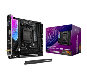 ASRock B850I Lightning WiFi | AM5 Mini-ITX DDR5 8200+ PCIe 5.0 Wi-Fi 6E 2.5G LAN | Matična Plošča