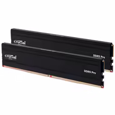 Crucial Pro | DDR5-5600 | CL46 | 128 GB (2x64 GB) | Dual-Kit | črna