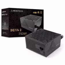 Montech BETA 2 | 750W | ATX 3.1 80 PLUS Bronze | 120mm HDB Ventilator | Črn ATX Napajalnik