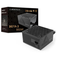 Montech BETA 2 850W | 80Plus Bronze | ATX 3.1 PCIe 5.1 | 12V-2x6 | Črn ATX Napajalnik