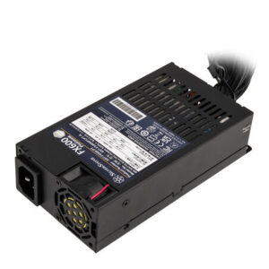 SilverStone FX600 Platinum SST-FX600-PT | 600W | Flex ATX | Cybenetics Platinum | 2x PCIe | Črn Napajalnik