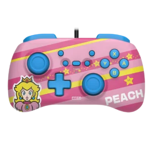 HORI HORIPAD Mini SM Series Peach | Žični USB Gamepad | Turbo | Za Nintendo Switch In PC | Gaming Kontroler