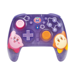 HORI Wireless HORIPAD Turbo Kirby & Waddle Dee | Bluetooth 5.0 | TMR Palčki | Turbo In Motion Control | Nintendo Switch 2 Igralni Kontroler