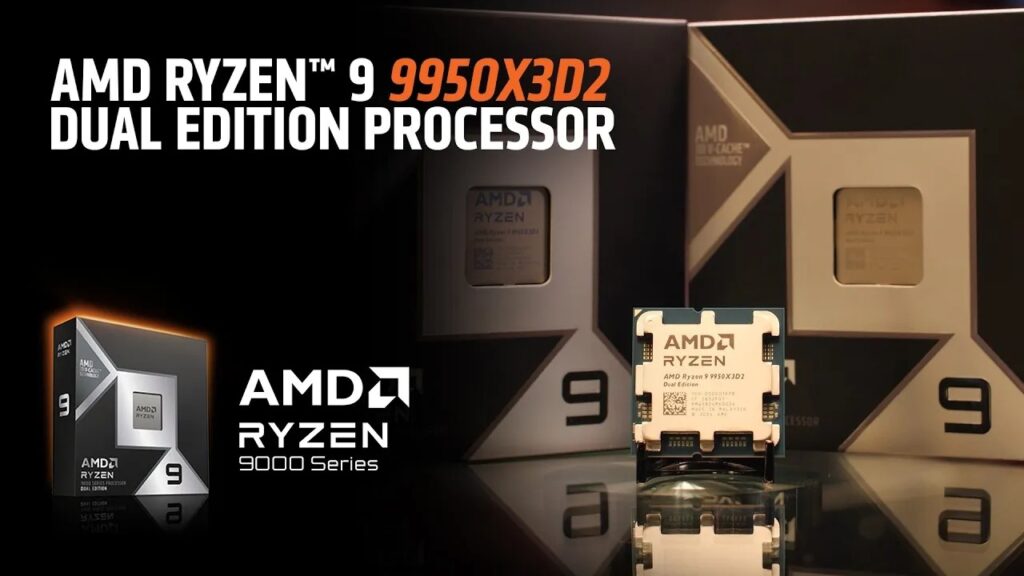 Najboljši procesor v letu 2026 ryzen 9 9950x3d2