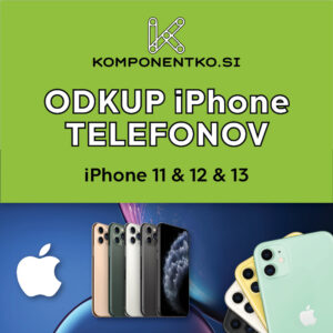 Apple iPhone 11 12 13 Mini Pro Pro Max | Takojšen Odkup ali Menjava | Na Obroke Telemach | Odkup Pametnih Telefonov