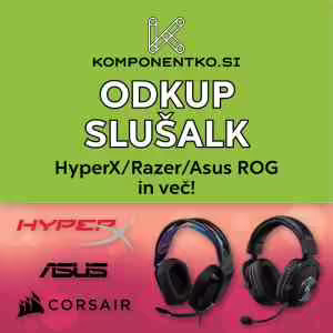 Odkup Gaming Slušalk | Odkup Brezžičnih In Žičnih Slušalk Z Mikrofonom | Razer, Logitech, HyperX, SteelSeries In Corsair