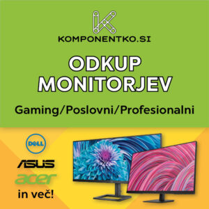 Odkup Monitorjev | Odkup Gaming In Poslovnih Monitorjev | Ukrivljeni, 4K, Ultrawide In Profesionalni Zasloni