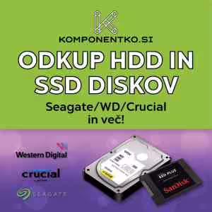 Odkup SSD Diskov M.2 NVMe | Hitri Notranji Diski | Takojšen Odkup Računalniških Komponent