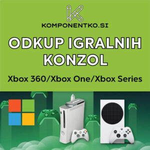 Odkup Microsoft Xbox Konzol In Dodatkov | Xbox One Series S Series X | Takojšen Odkup Gaming Opreme