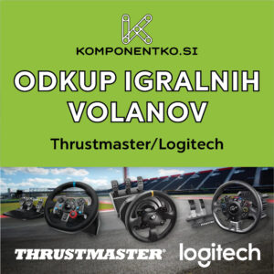 Odkup Igralnih Volanov | Odkupimo Igralne Volane | Za PC, Xbox, Playstation