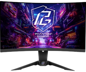 ASRock PG27QRT2A | 68,5cm (27") | 16:9 | HDMI Displayport | 180Hz | QHD | Ukrivljen Gaming Monitor