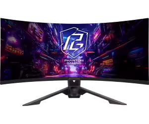 ASRock PG34QRT3A | 86,3cm  (34") | VA | 180Hz | 21:9 | HDMI Displayport USB | WQHD | Črna | Ukrivljen Gaming Monitor