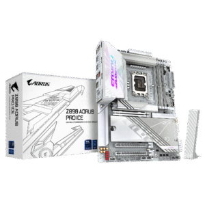 GIGABYTE Z890 AORUS PRO ICE | LGA 1851 | DDR5 | ATX | Bela Matična Plošča