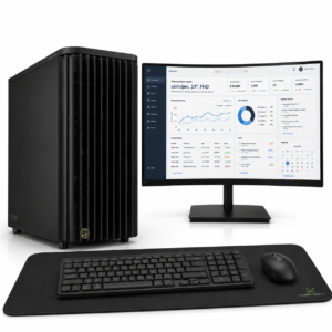 Komponentko Workstation Performance | AMD Ryzen 7 5700G Radeon Graphics | 16 GB RAM 1 TB NVMe | 23,8″ Curved Full HD 75Hz Komplet | Delovna Postaja