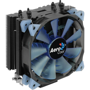 AeroCool Verkho 4 Dark | 120mm PWM | 4x 6mm Heatpipe | Do 145W TDP | Intel In AMD | CPU Hladilnik