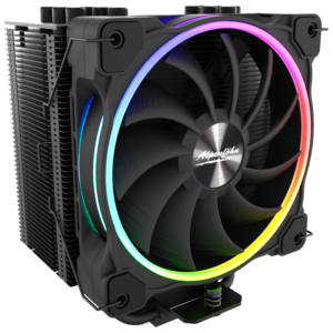 Alpenföhn Dolomit Premium | 120mm Wing Boost 3 ARGB | 210W TDP | 6x 6mm Heatpipe | Črn Single-Tower CPU Hladilnik | Procesorski Hladilnik