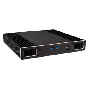 Akasa Plato X7D | UCFF Intel NUC | OEM | Črna | Kompaktno Ohišje