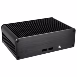 Akasa Newton CTN | Črno | Fanless Aluminijasto Ohišje | Intel NUC 11 Pro Core i3 | VESA | UCFF Ohišje