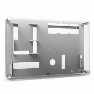 CSFG Tower Of Doom | Wall-Mount ATX | Custom Water Cooling | Tempered Glass | White | PC Ohišje
