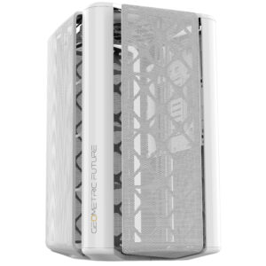 Geometric Future M2 The Ark | Mesh | Bela | Micro-ATX In Mini-ITX | 8 Načinov Postavitve | Podpora 360 mm Radiatorju | Računalniško Ohišje