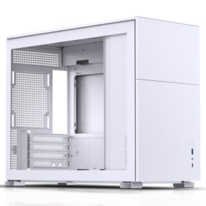 Jonsbo D31 STD White | Micro-ATX | Kaljeno Steklo | USB-C | Podpora Za 360 mm Hladilnik In Do 400 mm Grafično Kartico | Ohišje