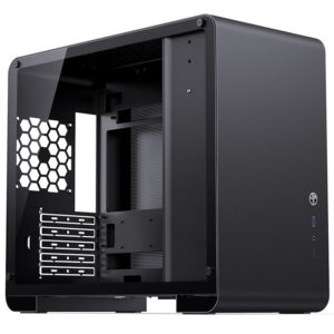 Jonsbo U4 Mini | Micro-ATX | Kaljeno Steklo | USB-C | Črno PC Ohišje
