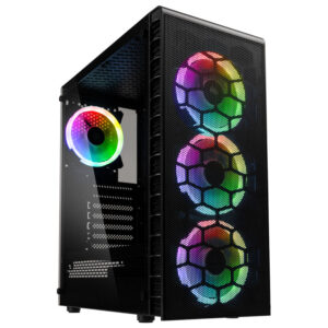 Kolink Observatory Lite Mesh RGB | Mid Tower | Črna | Računalniško Ohišje