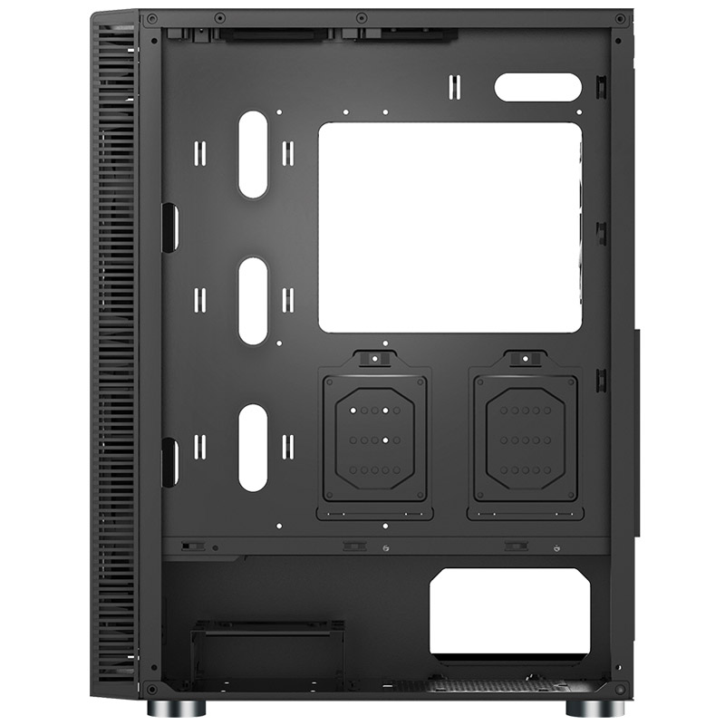 Montech x3 glass | rgb | tempered glass | 6 ventilatorjev | atx midi tower ohišje 3 Montech x3 glass | rgb | tempered glass | 6 ventilatorjev | atx midi tower ohišje