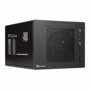 SilverStone SST-SG05BB-Lite Sugo | USB 3.0 | Mini-ITX In Mini-DTX | 120 mm Ventilator | SFX Podpora | Črno Ohišje