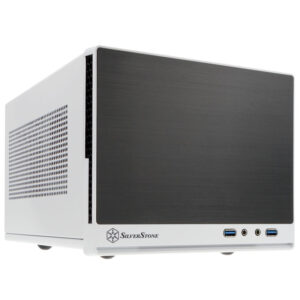 SilverStone SST-SG13WB-Q Sugo | Mini-ITX | USB 3.0 | Kompaktno SFF Ohišje | Belo | Računalniško Ohišje