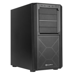 SilverStone SST-SED1-B Seta D1 | Midi-Tower | Črna | Računalniško Ohišje