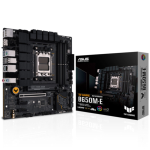 ASUS TUF Gaming B650M-E | AMD B650 AM5 mATX | DDR5 PCIe 5.0 M.2 | HDMI USB-C 2.5Gb LAN | Gaming Matična Plošča