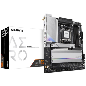 GIGABYTE B650 Aero G | AMD B650 | AM5 | DDR5 8000 OC | PCIe 5.0 M.2 | Wi-Fi 6E | VisionLINK USB-C 60W | ATX Matična Plošča