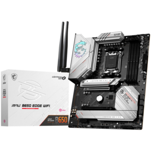 MSI MPG B650 Edge WiFi | AM5 | ATX | DDR5 6600+ OC | Wi-Fi 6E | 2.5G LAN | Matična Plošča