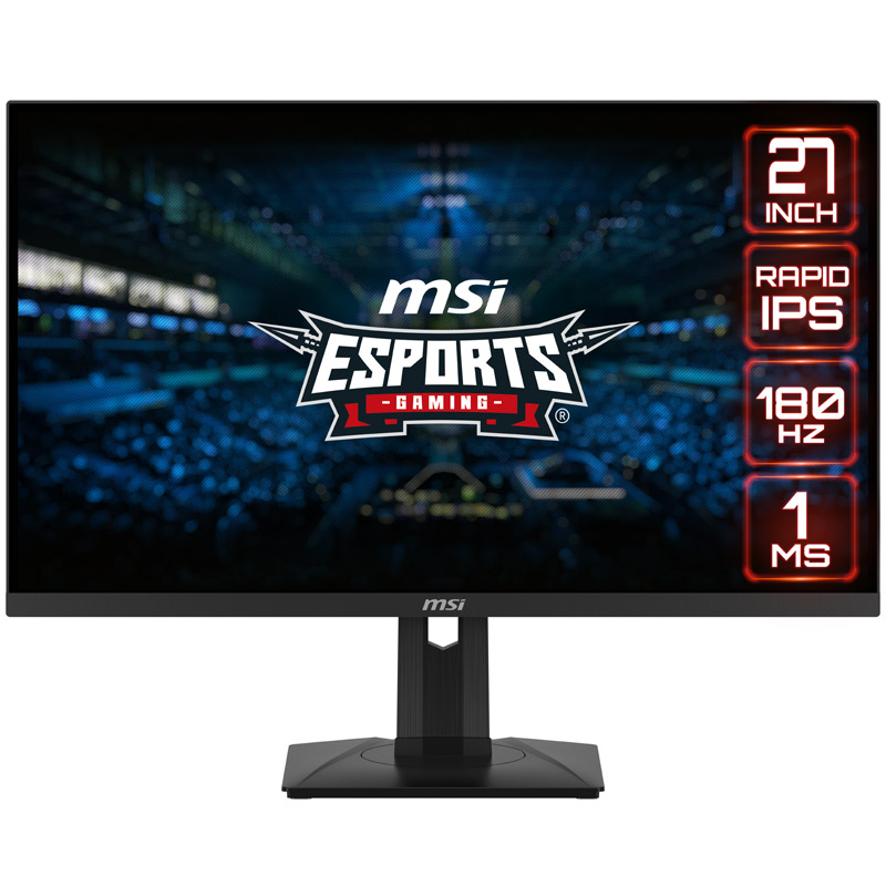 Msi g274pfde | 68,6cm (27") | 180hz | g-sync compatible | ips | 2xhdmi displayport | gaming monitor 1 Msi g274pfde, 68,6 cm (27 zoll) 180 hz, g-sync compatible, ips – dp, 2x hdmi komponentko