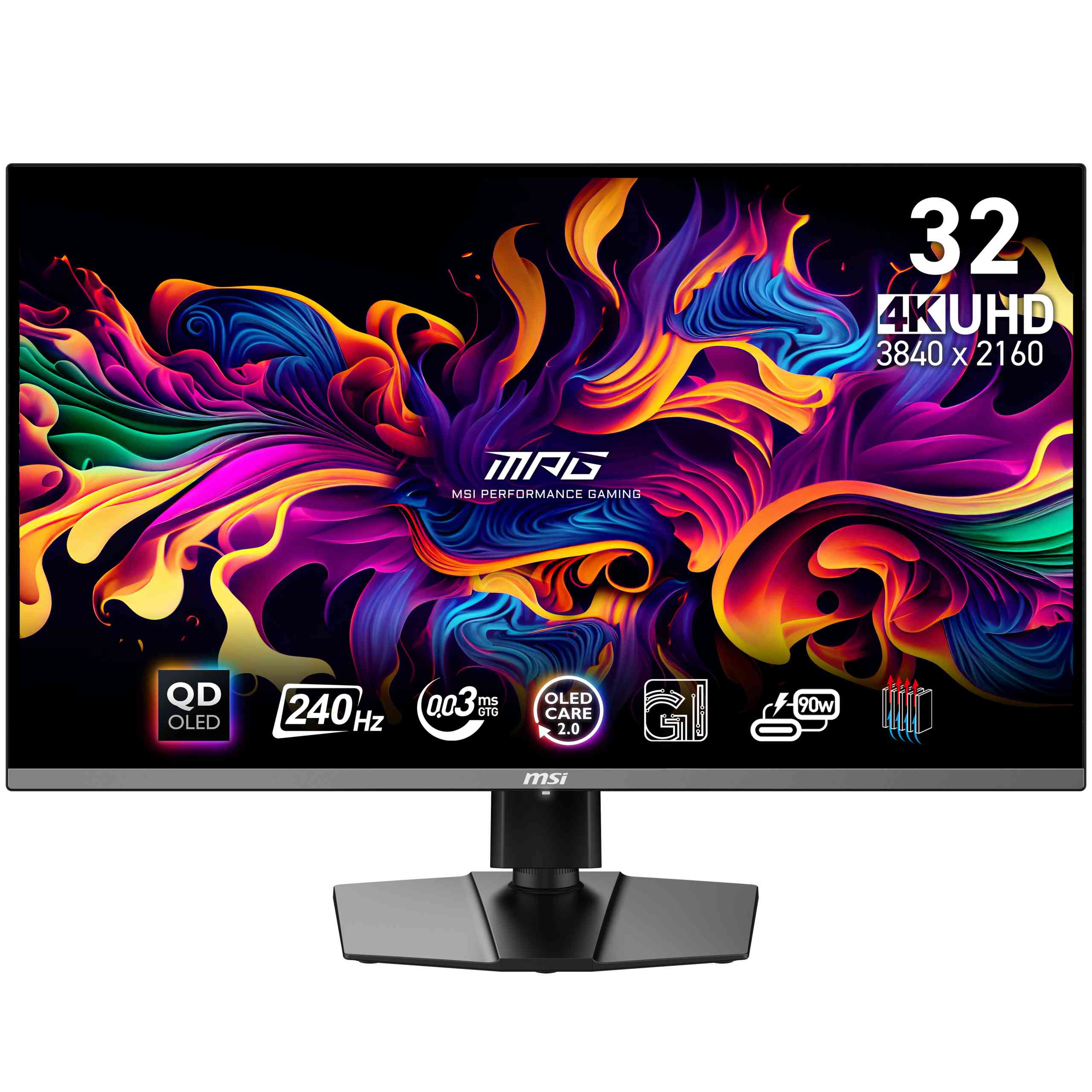 Msi mpg 321urxde qd-oled | (31,5") | 4k | 240hz | oled | g-sync compatible | gaming monitor 1 Msi mpg 321urxde qd-oled, 31,5 zoll gaming monitor, 4k, 240hz, oled, g-sync compatible komponentko