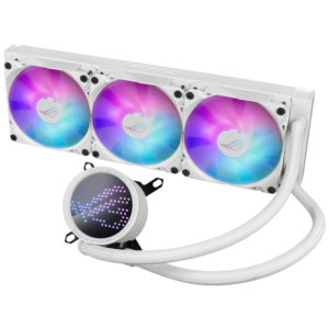 ASUS ROG Ryuo III 360 ARGB White Edition | 360mm | Anime Matrix LED | Asetek 8. Gen | Belo Vodno Hlajenje