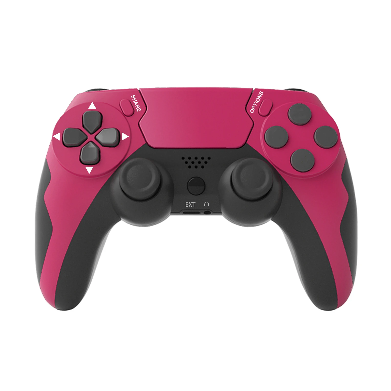 Ps4 style kontroler | brezžični bluetooth | vibracije | črno-modra 1:1 replika | za playstation 4 pc in android | gaming kontroler 4 Brezžični igralni kontroler ps4 style z vibracijami črno modra izvedba
